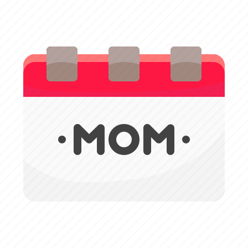 Calendar, date, day, heart, mom, mother, reminder icon - Download on Iconfinder