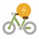 bicycle, green, energy, ecology, eco