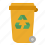 bin, recycle, trash, can, garbage 