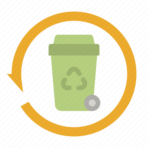 Recycle, zero, waste, trash, bin icon - Download on Iconfinder