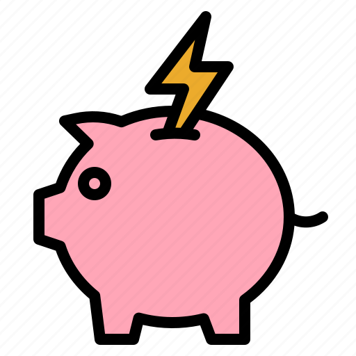 Energy, save, ecology, piggy, bank icon - Download on Iconfinder