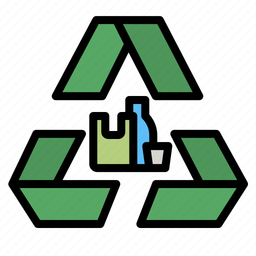 Plastic, recycle, reuse, ecology, bottle icon - Download on Iconfinder