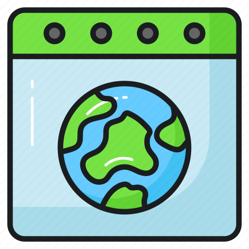 World, earth, calendar, schedule, global, globe icon - Download on Iconfinder