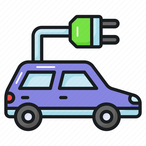 Eco, car, electric, charging, vehicle, automobile, ecology icon - Download on Iconfinder
