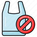 no plastic, bag, polythene, prohibited, pollution, plastic, free