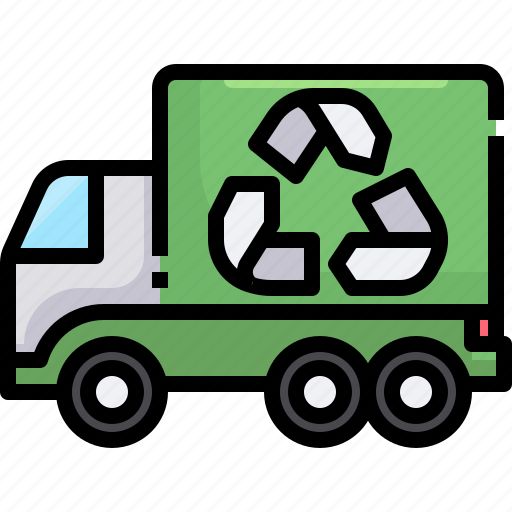 Recycling, truck, garbage, ecology, environment, trash icon - Download on Iconfinder
