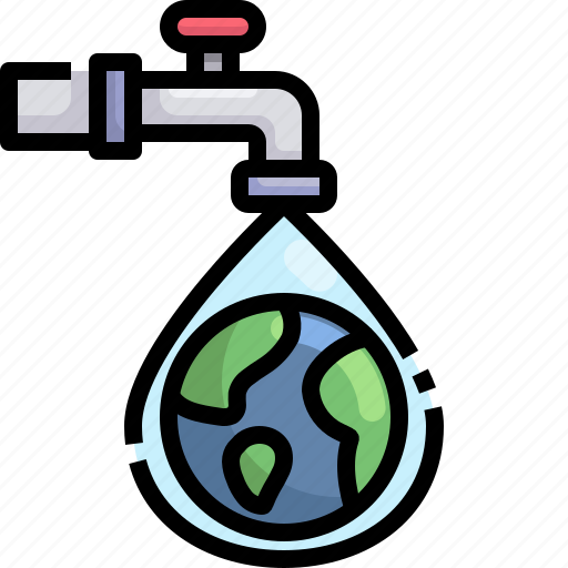 Water, saving, ecology, environment, tap, faucet icon - Download on Iconfinder