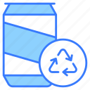 recycling, recycle, can, tin, reuse, arrows, renewable