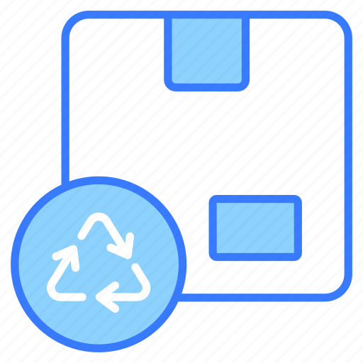 Recycling, box, parcel, carton, recycle, logistic, shipment icon - Download on Iconfinder