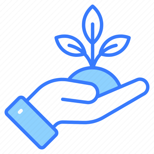 Plant, sprout, care, nature, hand, leaves, gardening icon - Download on Iconfinder