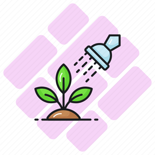 Watering, plants, nature, gardening, plantation, eco, sprinkling icon - Download on Iconfinder