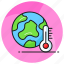 global, warming, earth, world, climate, thermostat, thermometer 