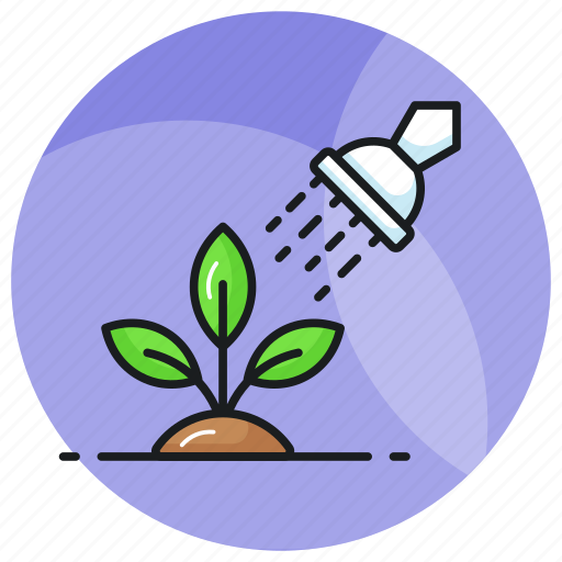 Watering, plants, nature, gardening, plantation, eco, sprinkling icon - Download on Iconfinder