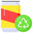 recycling, recycle, can, tin, reuse, arrows, renewable