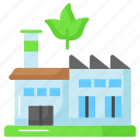 green, factory, eco, ecology, leaves, industry, industrial