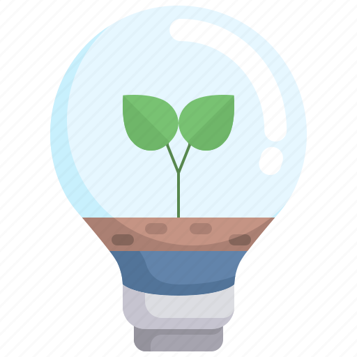 Lightbulb, eco, light, ecology, environment, leaf icon - Download on Iconfinder