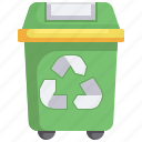 recycle, bin, trash, can, ecology, garbage