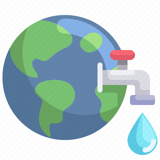 Save, water, ecology, environment, planet, earth, faucet icon - Download on Iconfinder