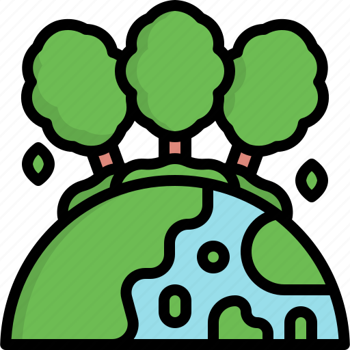 Green, planet, sustainable, ecology, environment, plant, world icon - Download on Iconfinder