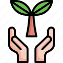 plant, hand, farming, ecology, environment, sprout, eco