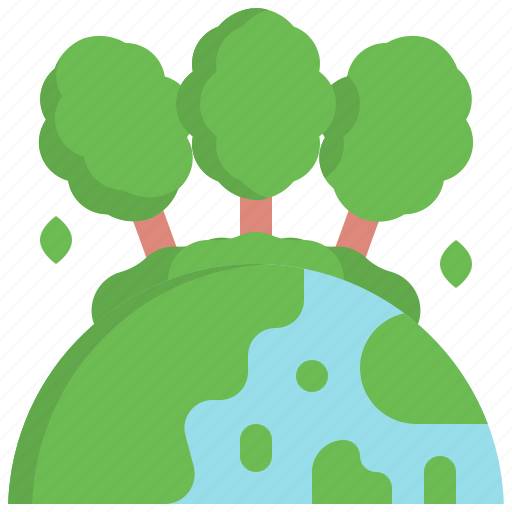 Green, planet, ecology, environment, plant, world, nature icon - Download on Iconfinder
