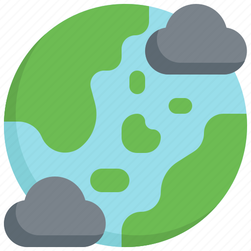 Planet, earth, day, ecology, environment, cloud, save the world icon - Download on Iconfinder