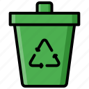recycle bin, trash, garbage, bin, mother earth day, ecology