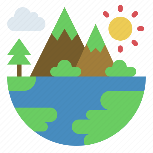 Motherearthday, mountain, nature, world, landscape, ecology, earthday icon - Download on Iconfinder