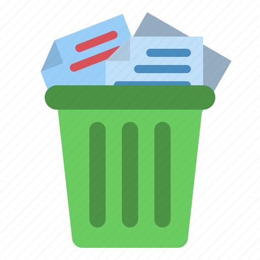 Motherearthday, paperrecyclebin, trash, delete, document, garbage, recycle icon - Download on Iconfinder