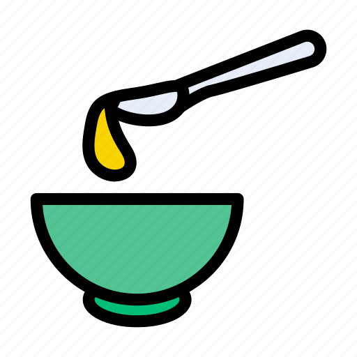 Food, eat, spoon, bowl, soup icon - Download on Iconfinder