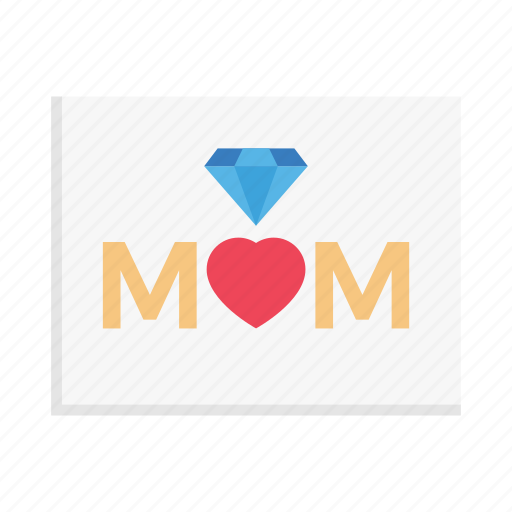 Mom, love, motherday, celebration, card icon - Download on Iconfinder