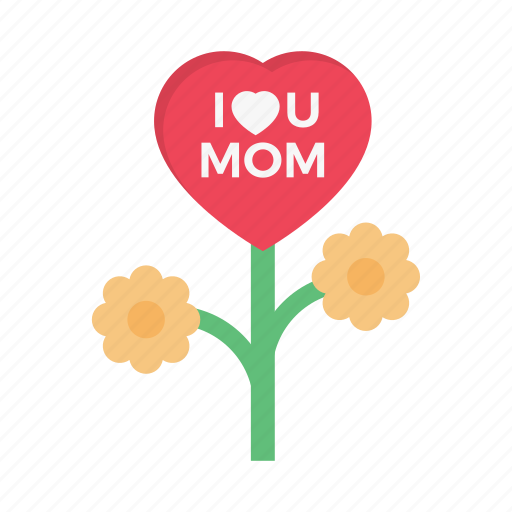 Mom, motherday, heart, love, event icon - Download on Iconfinder