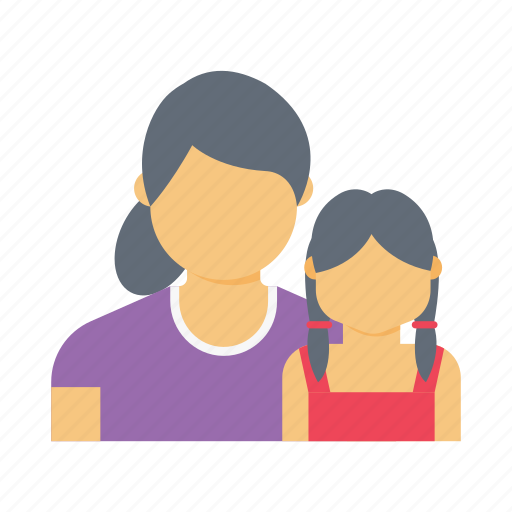 Mom, daughter, motherday, child, wish icon - Download on Iconfinder