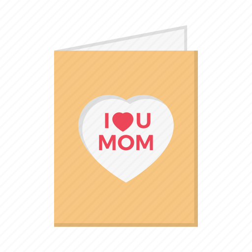 Motherday, mom, love, card, wishing icon - Download on Iconfinder