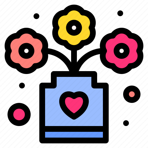 Flower, lotus, flowwer, design, pot, bouquet icon - Download on Iconfinder