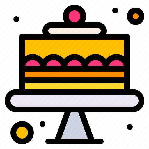 Cake, birthday, sweet, bakery, desert icon - Download on Iconfinder