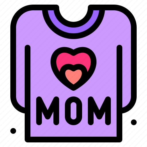 Shirt, mom, mothers, day, cloth, t icon - Download on Iconfinder
