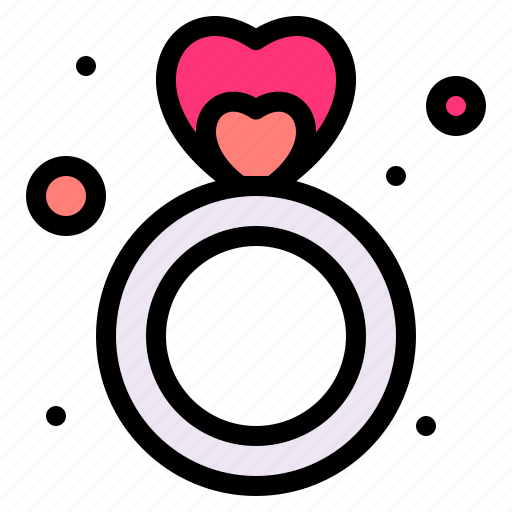 Ring, wedding, gift, heart, surprise icon - Download on Iconfinder
