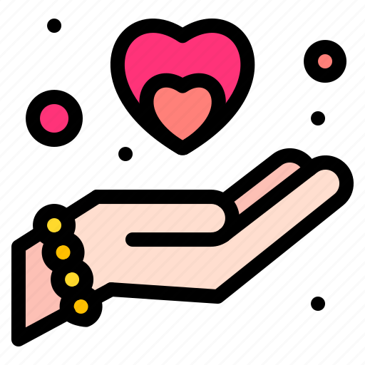 Care, heart, hand, hands, and, gestures, love icon - Download on Iconfinder
