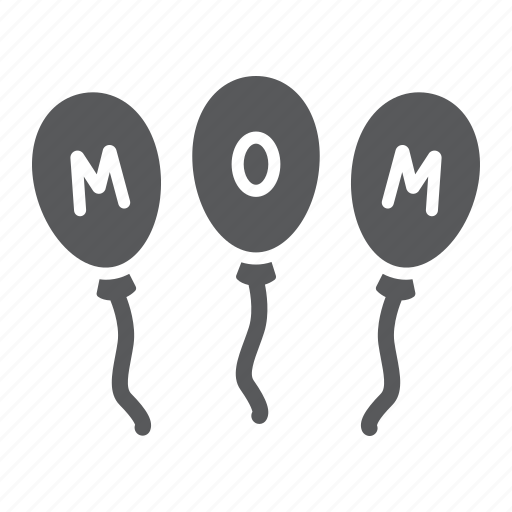 Balloons, celebration, decoration, holiday, mom, party icon - Download on Iconfinder