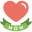 greeting card, love regards, loving mom, mom heart, mother day concept 