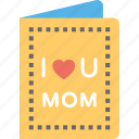 card, greetings, letter, mother day, wishes