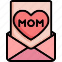mom, email, love, mail, heart, envelope, mothers day