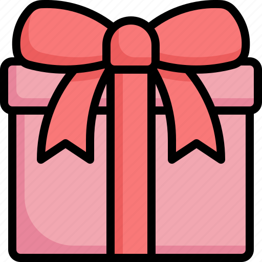 Gift, box, present, ribbon, birthday, gifts icon - Download on Iconfinder