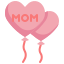 mom, heart, balloon, mother, mothers, day 