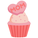 dessert, cupcake, muffin, mom, mothers, day, mother