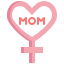 mom, female, gender, heart, woman, symbol, mothers day 
