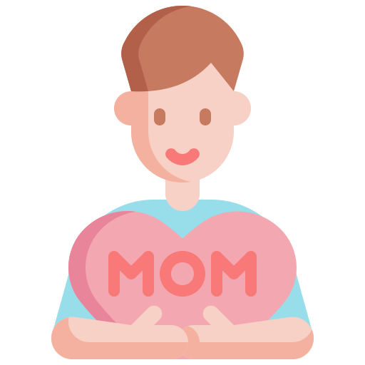 Son, mom, boy, heart, love, child, mothers day icon - Free download