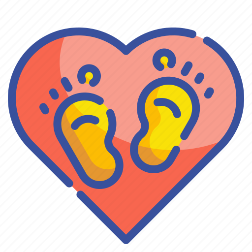 Baby, barefoot, foot, footprint, footprints, kid, miscellaneous icon - Download on Iconfinder