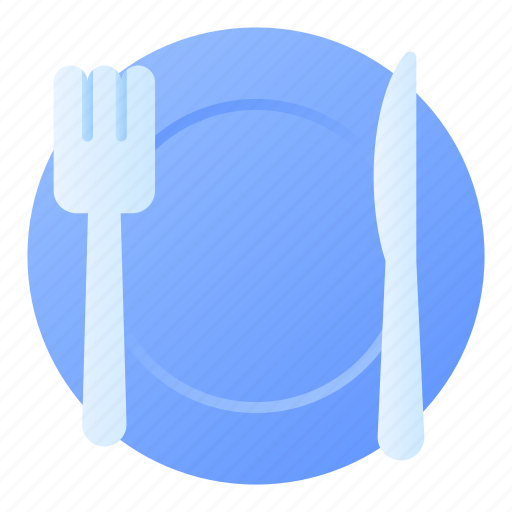 Meal, restaurant, dinner, cutlery, plate, fork, knife icon - Download on Iconfinder